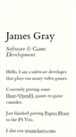 Mobile Screenshot of james4k.com